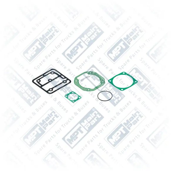 1) LK3810S4,LK3813S4,LK3819S4,LK3821S4,LK3970S4,LK3986S4,LP3975S4,1386866S4, LK3821 S4 Luftkompressor, Dichtungssatz, MPT Main Part