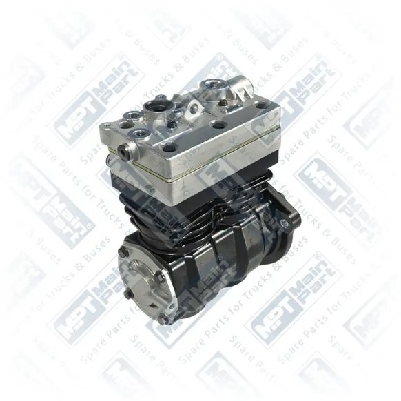 2) 4127040190,4127040197,21225199, 4127040190 WABCO Compresor de aire, Bicilíndrico, MPT Main Part