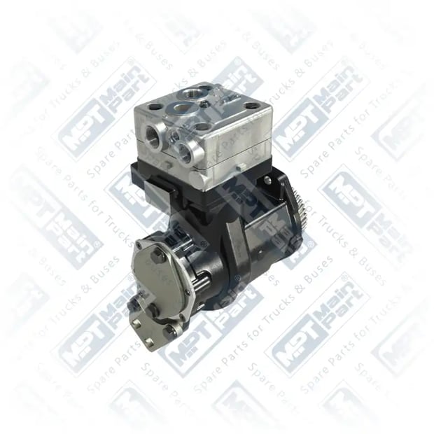2) 9111550620,2TO100759D, 21.LK.0101 Air Compressor, Single Cylinder, MPT Main Part