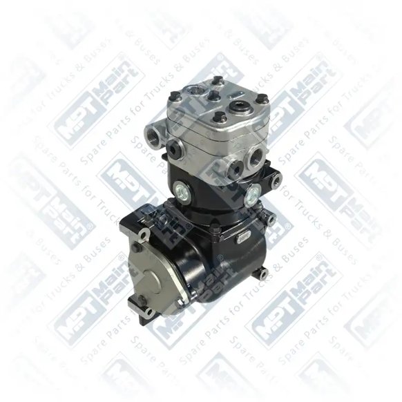 1) 51541007088, 51541007088 MAN Sprężarka powietrza, Jednocylindrowa, MPT Main Part