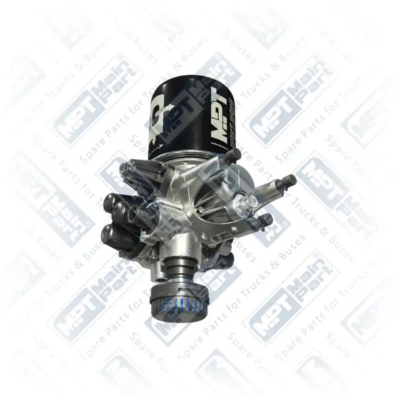 2) 9325010070,CC462A131AB, 9325010070 WABCO Dessiccateur, Unité de traitement de l'air, Complet, MPT Main Part