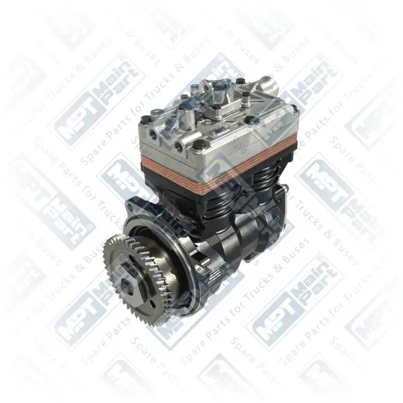 1) K100417N06,K100417N07,LS8902,7422147345, K100417N07 KNORR-BREMSE Compresor de aire, Con Embrague, MPT Main Part