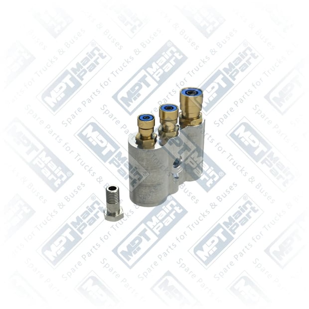 2) , 6.GB.0007 Şanzıman Kutusu, Ventil, MPT Main Part