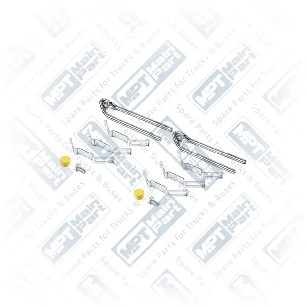 1) , 23.CP.0194 Suporte de almofada, Kit de reparação, MPT Main Part