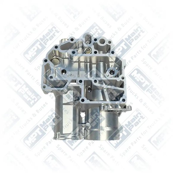2) 51050007098S,51050007125S, 51050007098S MAN Ölkühler, Abdeckung, MPT Main Part