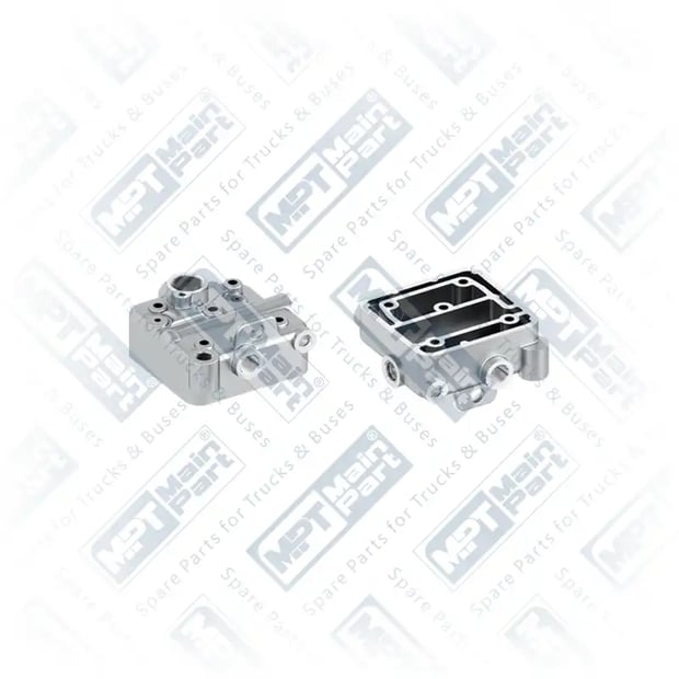 1) II1624400,II162440061,II1624400615T,K021505K50,1699823, 1.LP.0702 Compressor de ar, Cabeçote, MPT Main Part