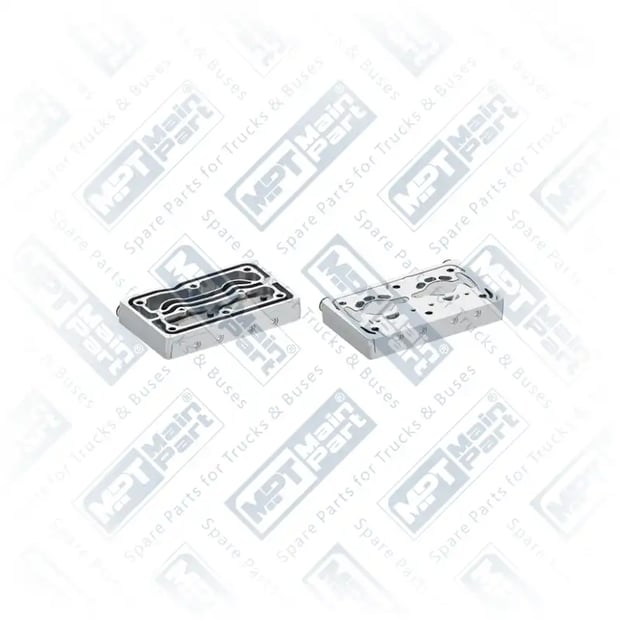 1) , 1.LP.3606 Compressor de ar, Placa da válvula, MPT Main Part