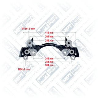 26.CP.0458 Brake Caliper Carrier, Caliper Slide