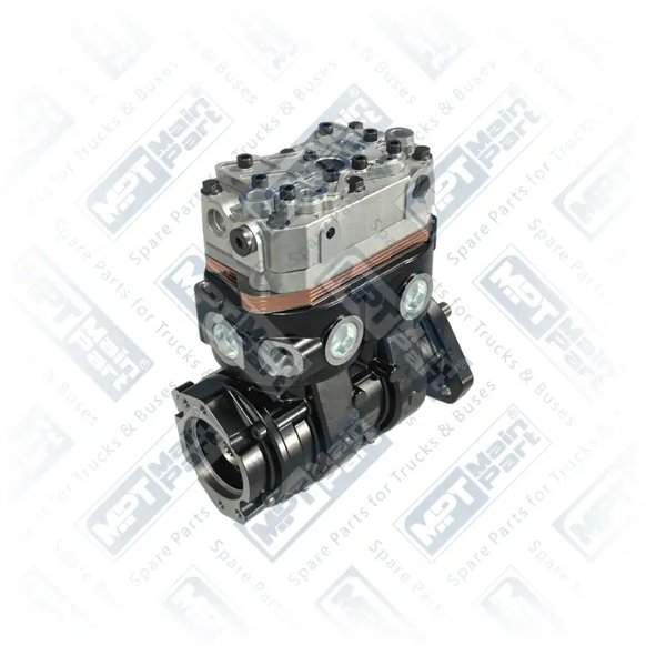 2) K068756N00,K068756N10,LK4984,9P933187, K068756N10 KNORR-BREMSE Compresseur d'air, Double cylindre, MPT Main Part