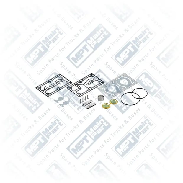 1) , 4.LP.2907 Compressor de ar, Kit de reparo, MPT Main Part