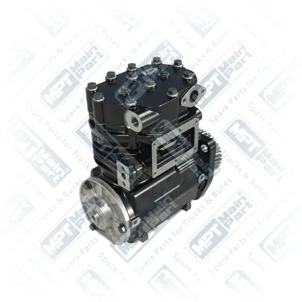 2) 1080437,1186722,1188844,1570594,1590264,1612335,1186722SP,KZ433,KZ433\1RM,KZ433\1X50, 1.LK.1302 Air Compressor, Twin Cylinder, MPT Main Part