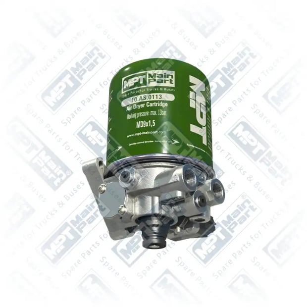 1) 4324102020,390854,PRO1220060,0014312315,1517970, 23.AS.0087 Valvola di asciugatura dell'aria, Completo, MPT Main Part