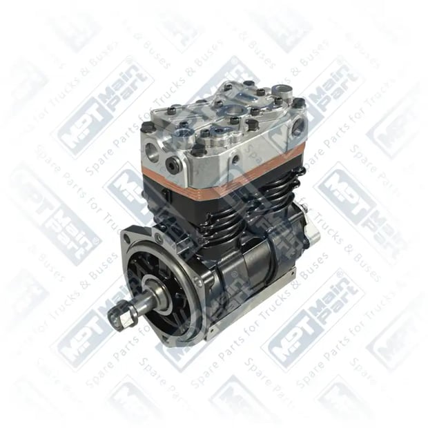 1) K022249N00,LP4857,504308843, 6.LK.1602 Компрессор воздуха, Двухцилиндровый, MPT Main Part