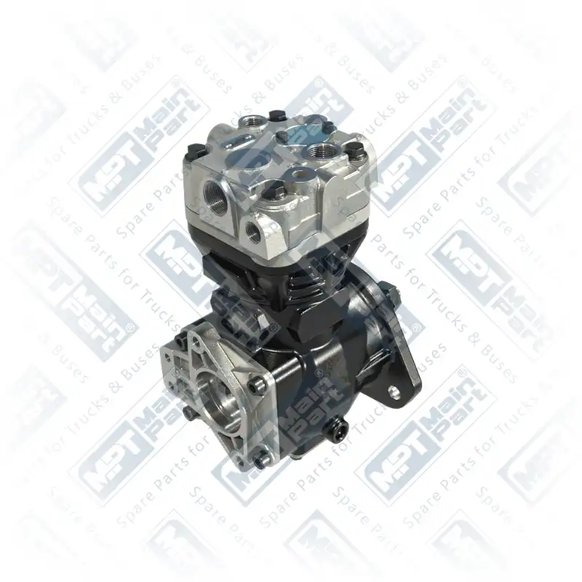 2) K002974TU,LK3870,3968694, 3968694 CUMMINS Compressore d'aria, Monocilindrico, MPT Main Part