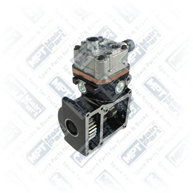 1) K015948,K015948ES,K071289N00,K071289N04,K071289X00,K082069N04,K118684N04,LP3997,51541007116,51541007121,51541007204,51541007231, 51541007121 MAN TGA 26.320 Compresseur d'air, Monocilindrico, MPT Main Part