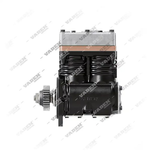 6) 5010339859SP2,LP4851SP2, 1700 010 007 (7600 750 007, 5010240933 avec engrenage), Double cylindre, Compresseur d'air, Vaden