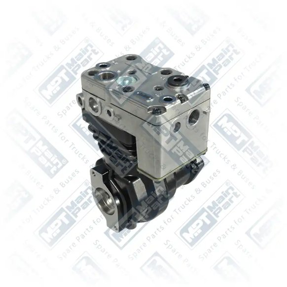 2) 4123520030,51541007005, 51541007005 MAN Air Compressor, Single Cylinder, MPT Main Part