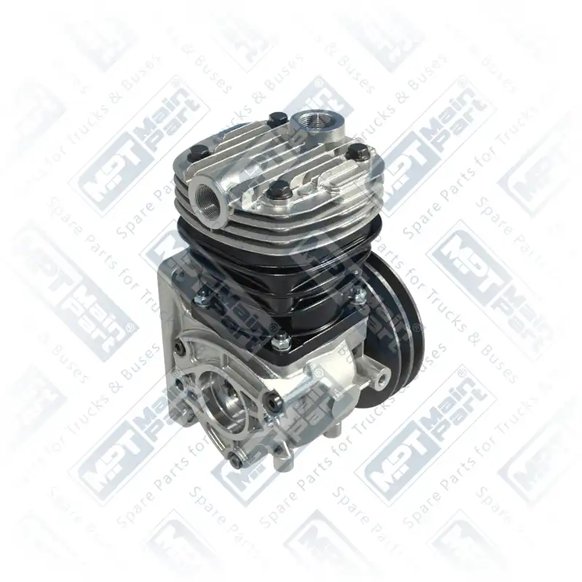 2) II14570AT,II18355,II18355AT,LK1813,0041317401,0041319401,0041319501, A0041319501 MERCEDES BENZ Air Compressor, Monocilindrico, MPT Main Part