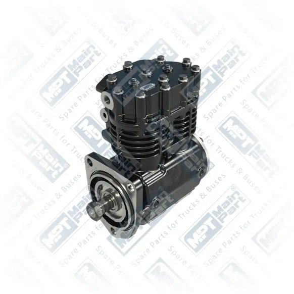 1) 1080437,1186722,1188844,1570594,1590264,1612335,1186722SP,KZ433,KZ4331RM,KZ4331X50, 1186722 VOLVO Kompresör, Çift Silindirli, MPT Main Part