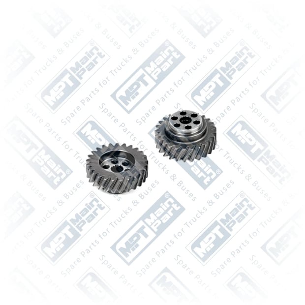 1) 51542100135, 10.LK.1935 Компрессор воздуха, Шестерня, MPT Main Part