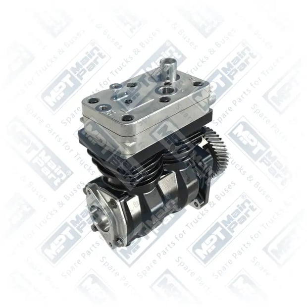 2) 9061300915,9061302215,9061304515,4126360000,4126360030,1518594, 4.LK.0102 Compressor de ar, Cilindro duplo, MPT Main Part