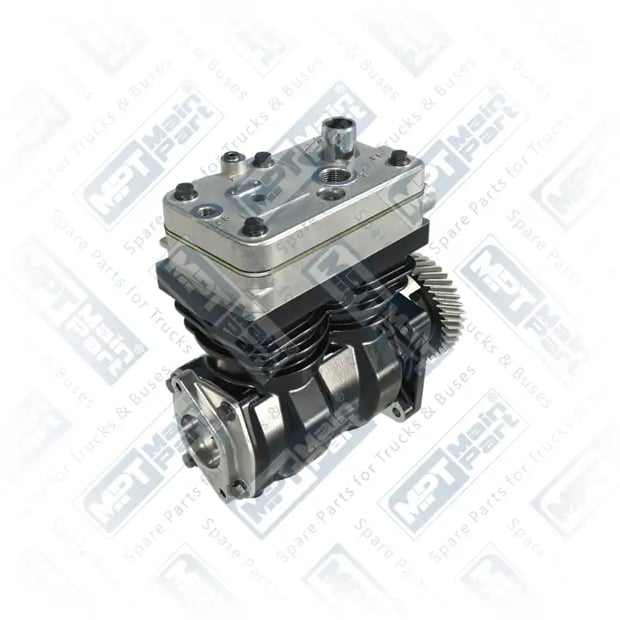 2) 4115530010,9061301515, 4.LK.2206 Air Compressor, Twin Cylinder, MPT Main Part