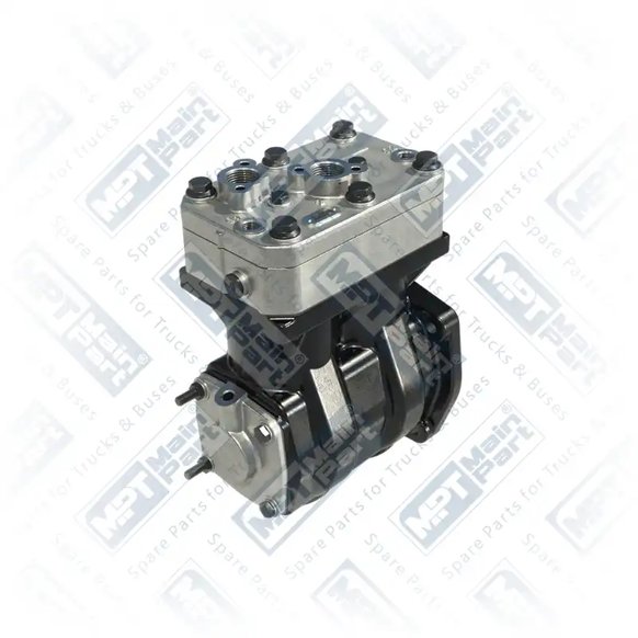 2) 1298052,1373425,1373426,9115040600,9115040607, 911 504 060 0 Air Compressor, Twin Cylinder, MPT Main Part