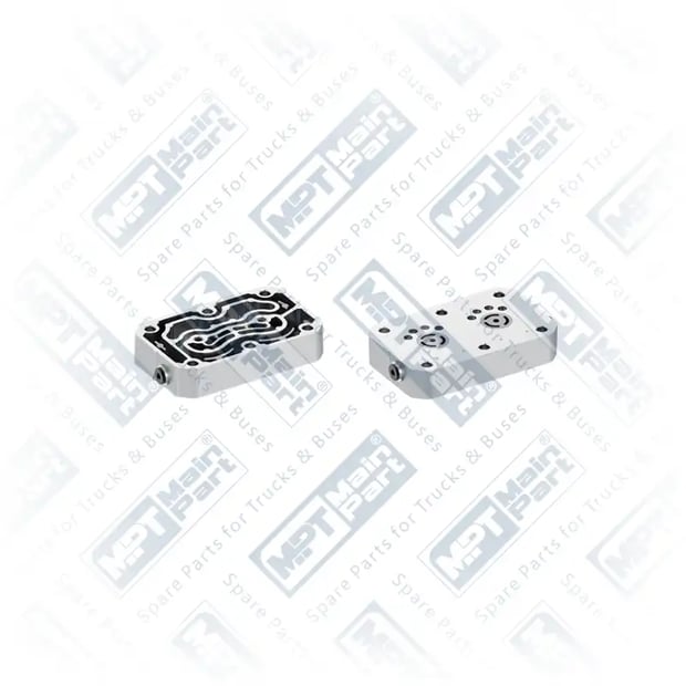 1) , 5.LP.0404 Compressor de ar, Placa da válvula, MPT Main Part