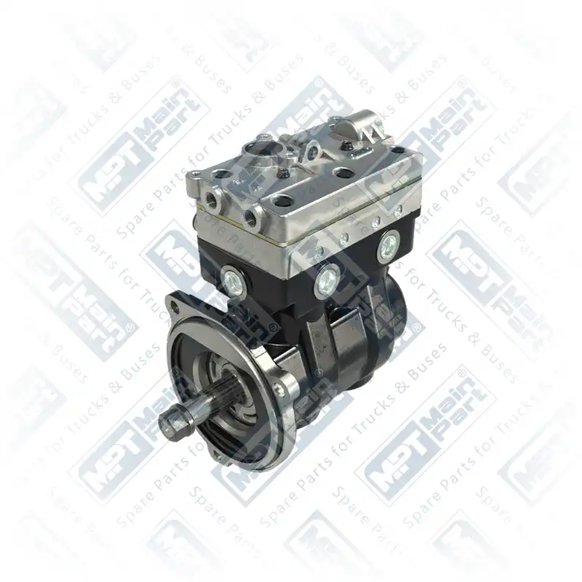 1) 9125120310,9125140110,9125510080,7422373024,7422373034, 7422373034 Luftkompressor, Zweizylinder, MPT Main Part