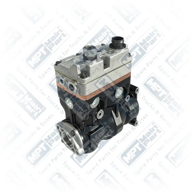 2) 51541007296,51541007348,51541007381,LP490, 3.LK.2701 Air Compressor, Twin Cylinder, MPT Main Part
