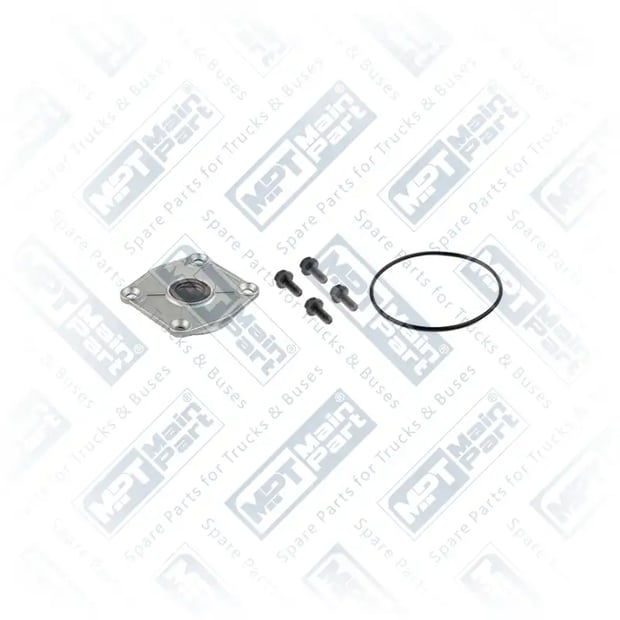 1) , 10.LK.1814 Compressor de ar, Flange da cambota, MPT Main Part