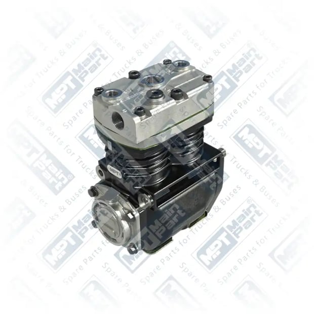 2) 5000249830,5000670603,5000694446,7485003204,LP4943,SEB01158000,SEB01158X00, 7.LK.0501 Air Compressor, Twin Cylinder, MPT Main Part