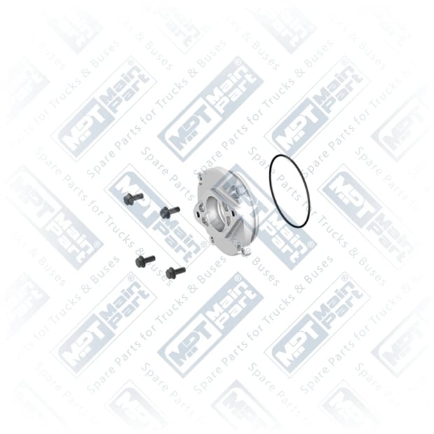 1) , 10.LK.1898 Compressore d'aria, Flangia dell'albero a gomiti, MPT Main Part