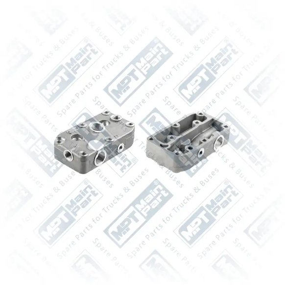 1) K070840K57,SEB00421,SEB00421004,SEB00421V,1697771, 1697771 VOLVO Compressor de ar, Cabeçote, MPT Main Part