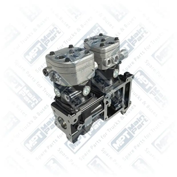 2) 51541006007,51541006008, 3.LK.0301 Air Compressor, Twin Cylinder, MPT Main Part