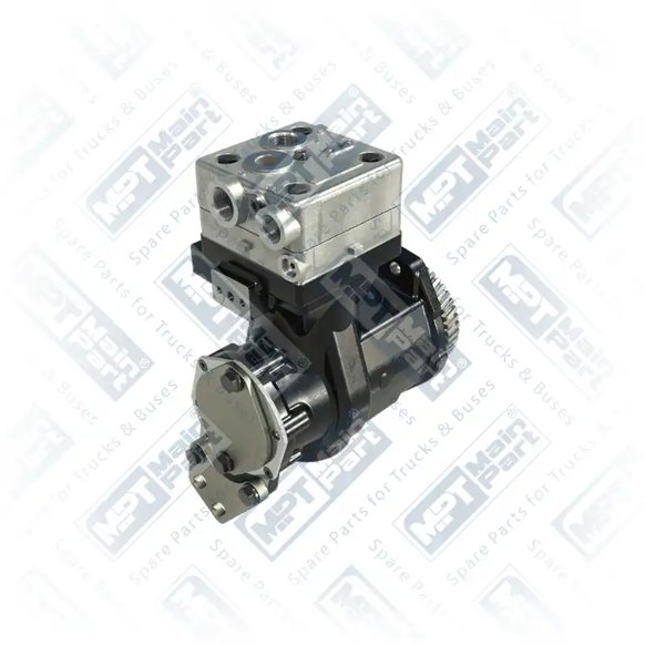 2) 9111555190,BG6X2875AA,3977020,87543702, 3977020 CUMMINS Compressore d'aria, Monocilindrico, MPT Main Part