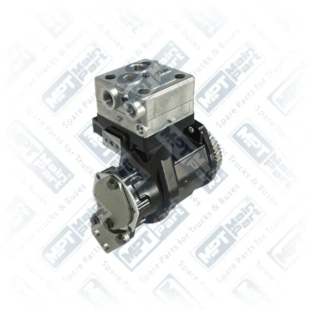 2) 9111555190,BG6X2875AA,3977020,87543702, 9111555190 WABCO Compressor de ar, Mono Cilindro, MPT Main Part