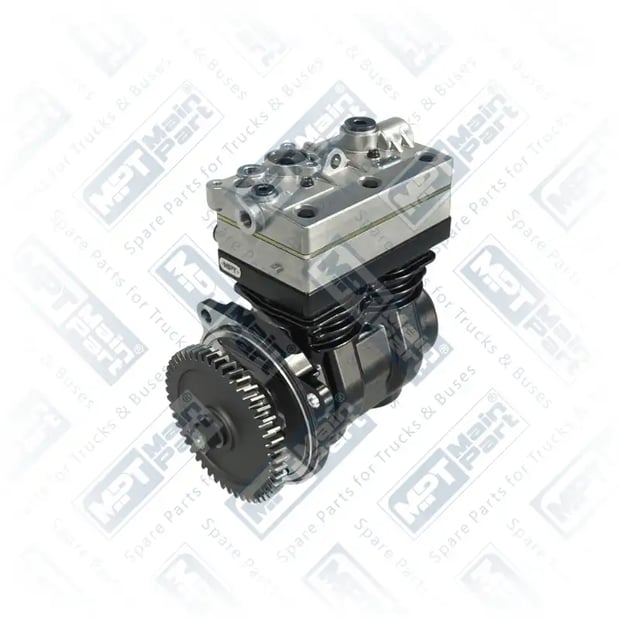 1) 9125120040SP1,9125120080SP1,20774294SP1,20846000SP1, 1.LK.1904 Sprężarka powietrza, Dwucylindrowe, MPT Main Part