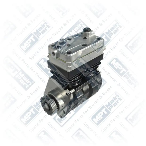 1) 9115530020,4571301815, 4.LK.0203 Compressor de ar, Cilindro duplo, MPT Main Part