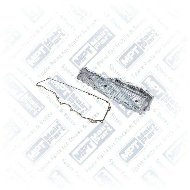 1) 20923141,21411317,22542164,22918973,23586737, 1.EN.0363 Enfriador de aceite, Cubierta, MPT Main Part