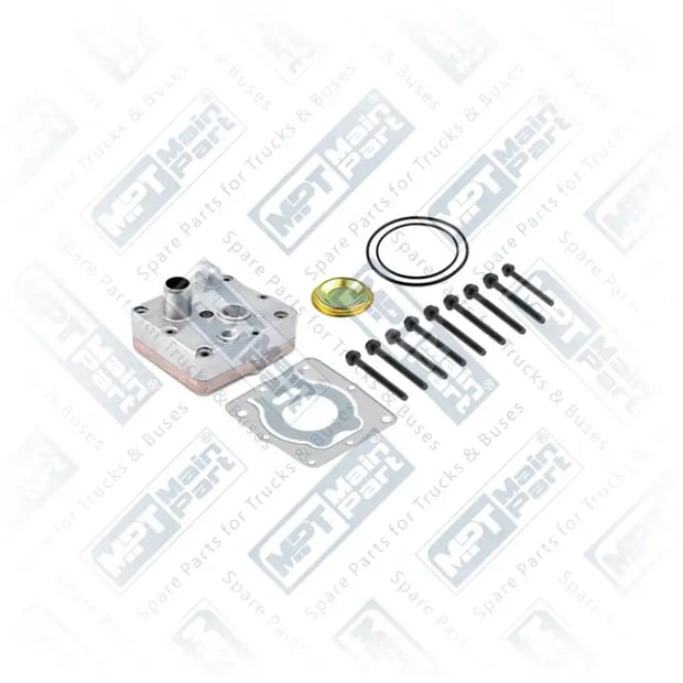 1) 9122109202,0021300715, A0021300715 MERCEDES BENZ Compresseur d'air, Culasse, MPT Main Part