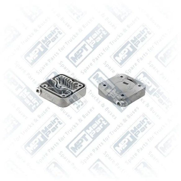 1) 0001310809,0001310909,4111516522, A0001310909 Kompresor, Płyta zaworowa, MPT Main Part