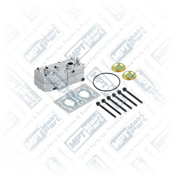 1) 9125189252,1941114, 1941114 DAF XF 106.480 EURO6 Compressor de ar, Cabeçote, MPT Main Part