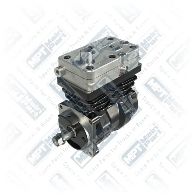 1) 9061300915SP1,9061302215SP1,9061304515SP1,4126360030SP1,1518594SP1, 4.LK.0105 Compressor de ar, Cilindro duplo, MPT Main Part
