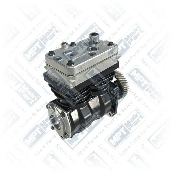 2) 4115530020,9061301815, A9061301815 MERCEDES BENZ CITARO O530 OM909 Sprężarka powietrza, Dwucylindrowe, MPT Main Part