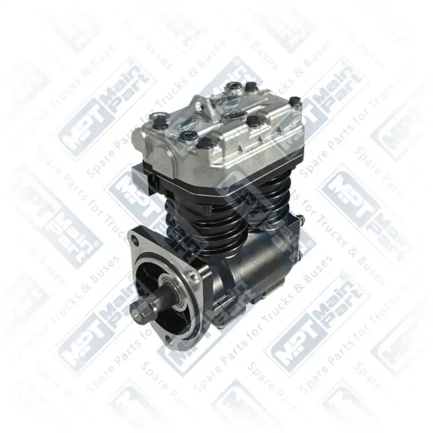 1) 8113270,8129779,LP4850, 1.LK.1401 Kompresör, Çift Silindirli, MPT Main Part