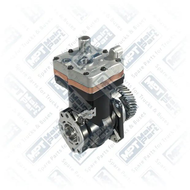 2) 9061305515,9061306615,9122100020, 4.LK.3701 Compressore d'aria, Monocilindrico, MPT Main Part