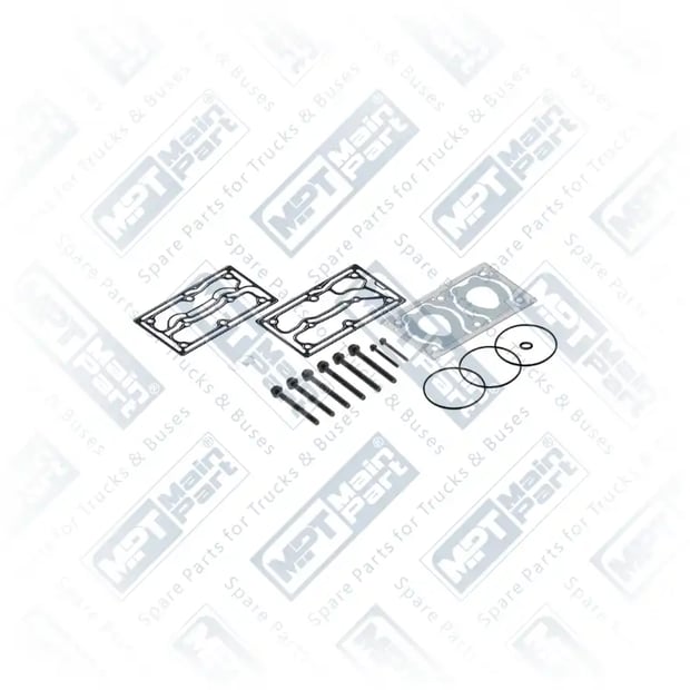 1) 9125109212,0011303615, A0011303615 Luftkompressor, Dichtungssatz, MPT Main Part