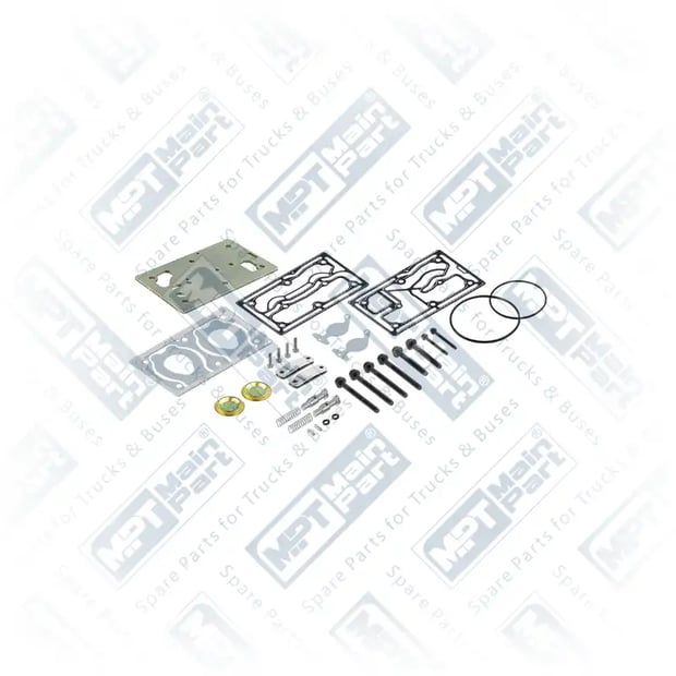 1) , 4.LP.2908 Compressor de ar, Kit de reparo, MPT Main Part