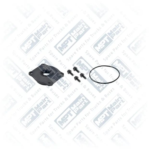 1) , 10.LK.1821 Compressor de ar, Flange da cambota, MPT Main Part